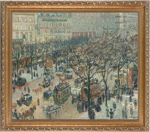 Boulevard des Italiens, Morning, Sunlight