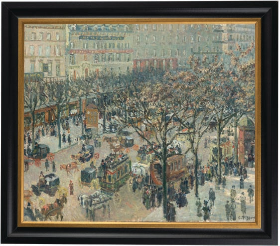 Boulevard des Italiens, Morning, Sunlight