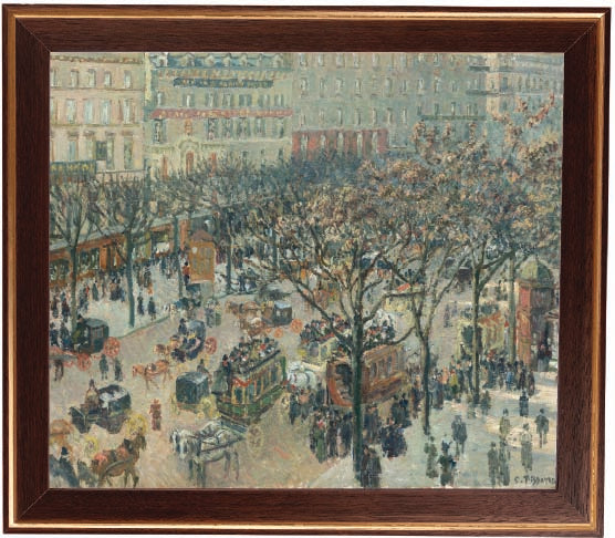Boulevard des Italiens, Morning, Sunlight