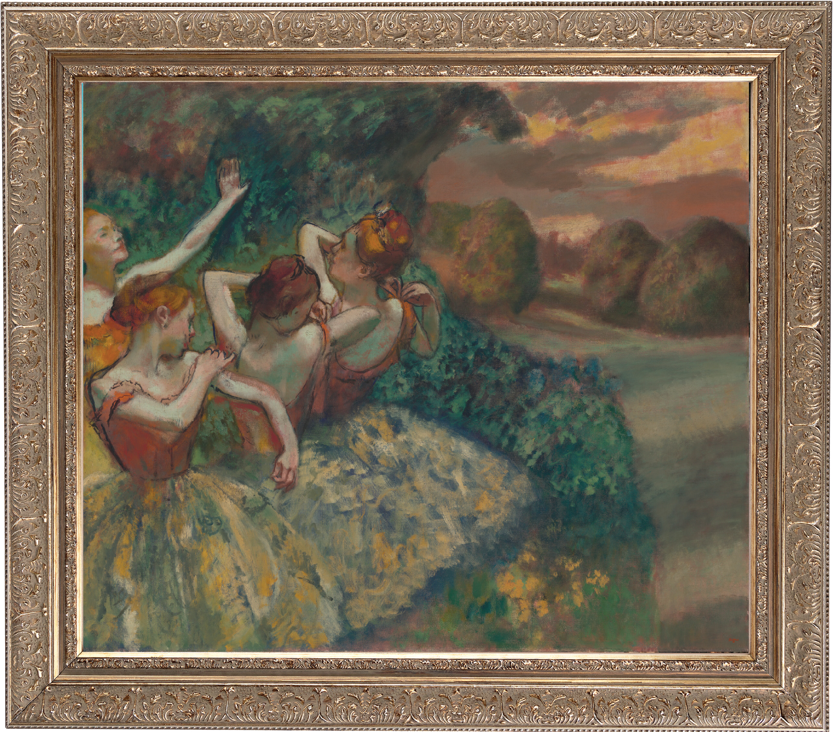 Four Dancers
