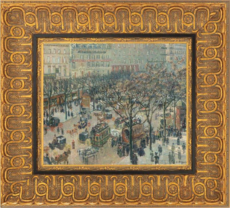 Boulevard des Italiens, Morning, Sunlight