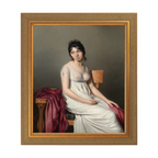 Portrait of a Young Woman in White