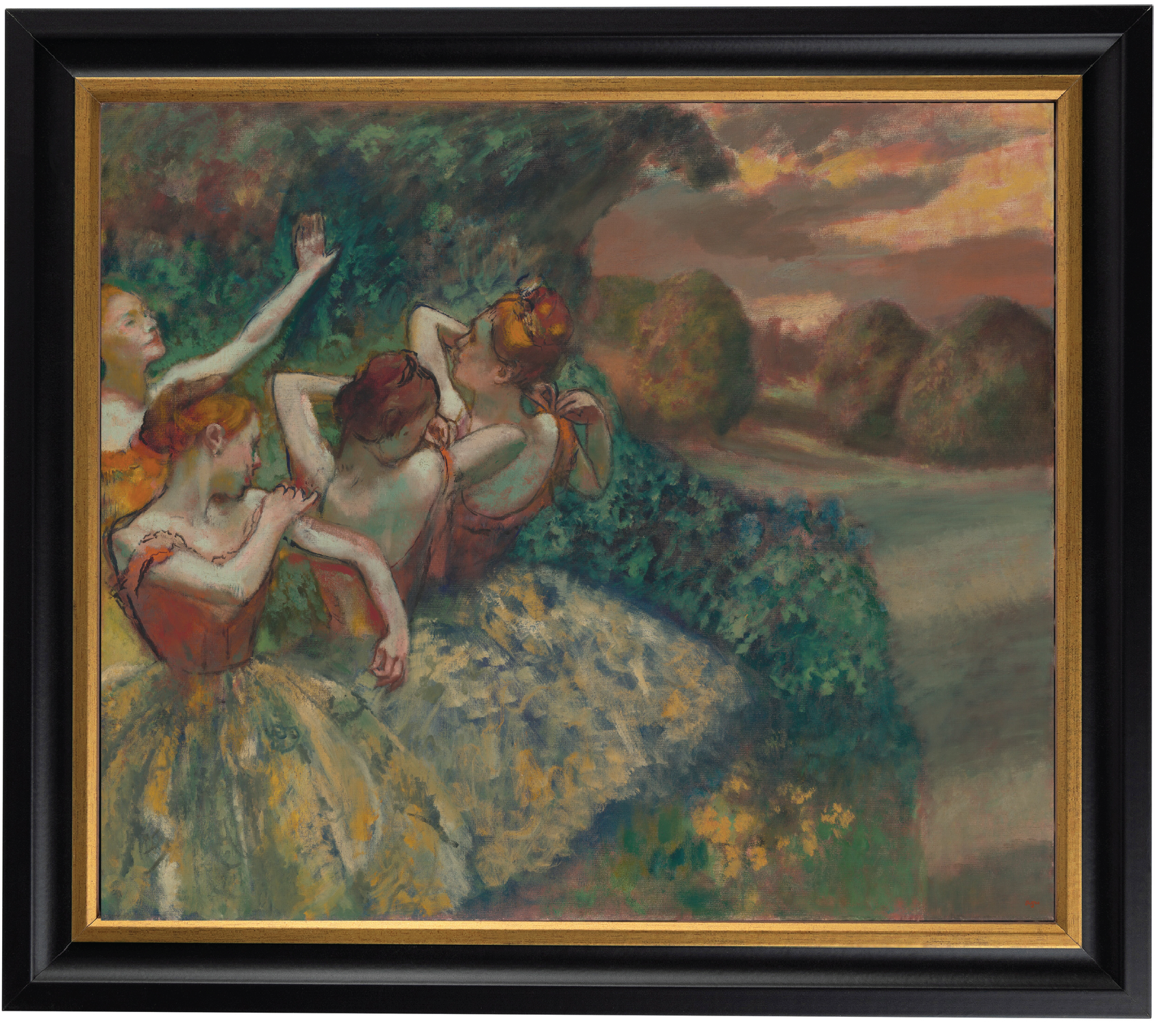 Four Dancers