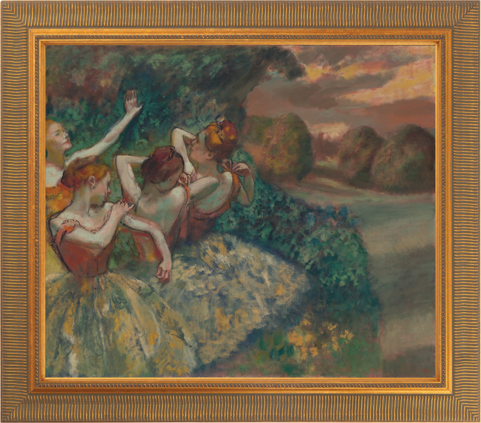 Four Dancers