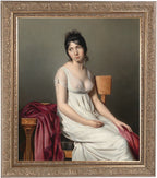 Portrait of a Young Woman in White